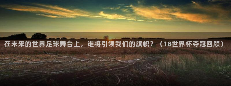 世界杯欧洲区预选赛赛程：在未来的世界足球舞台上，谁将引领我们的旗帜？（18世界杯夺冠回顾）